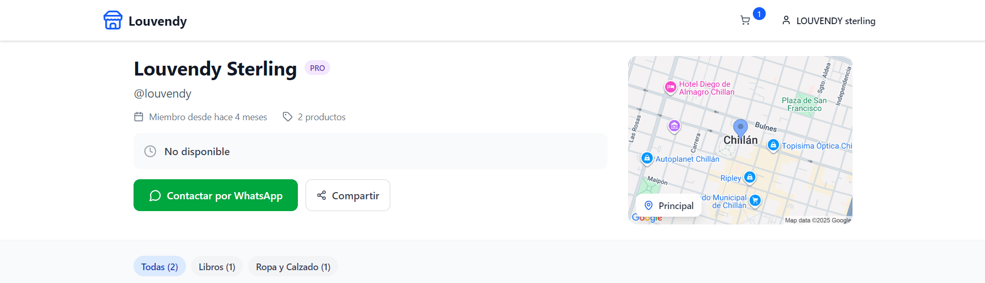 Tu tienda indexada en Google